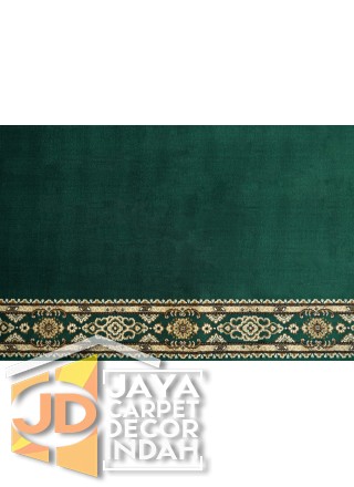 Karpet Sajadah NEW ZAMZAM Green POLOS 120x600, 120x1200, 120x1800, 120x2400, 120x3000